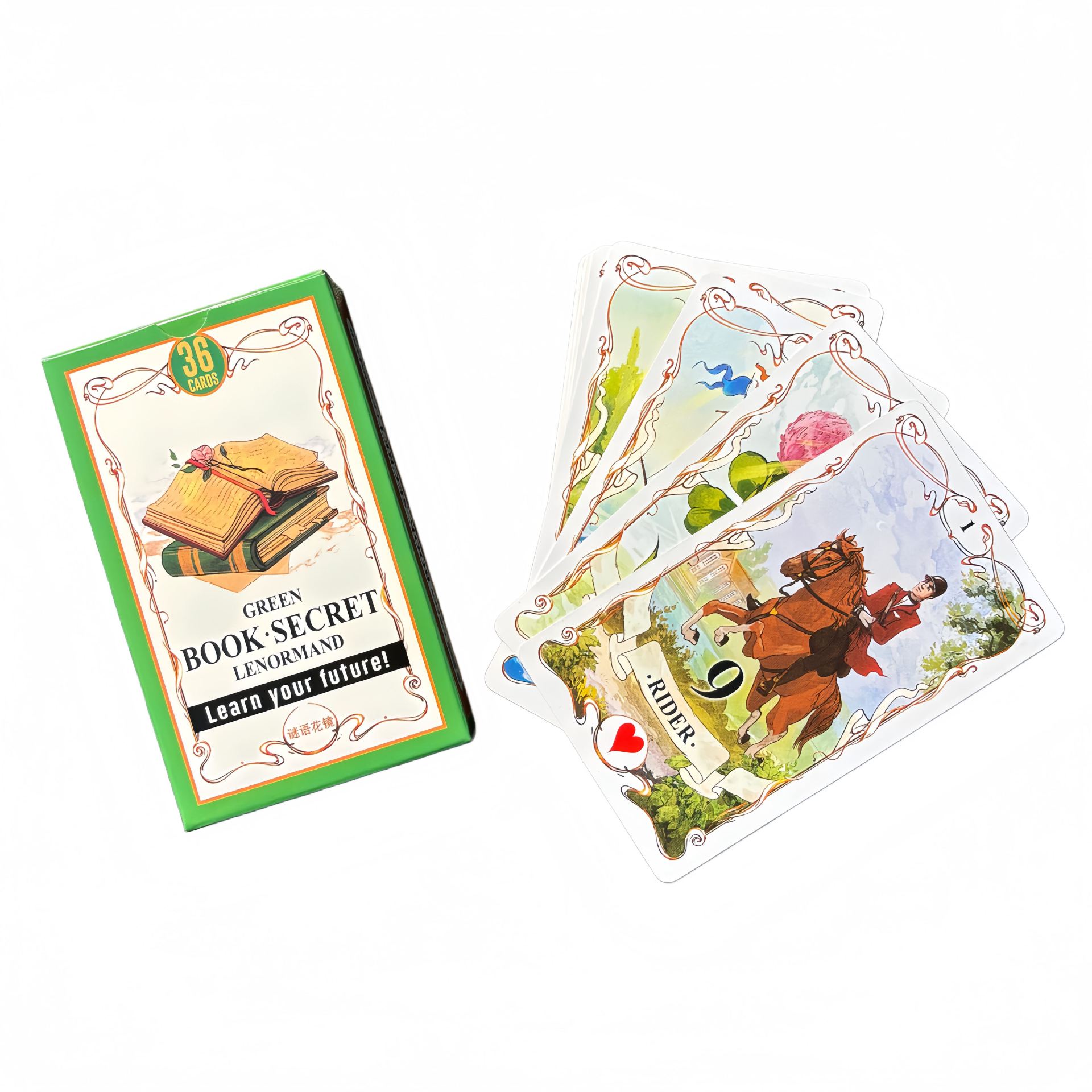 Green Book Secret Lenormand Or - Board Game Of Life ulasan dan harga